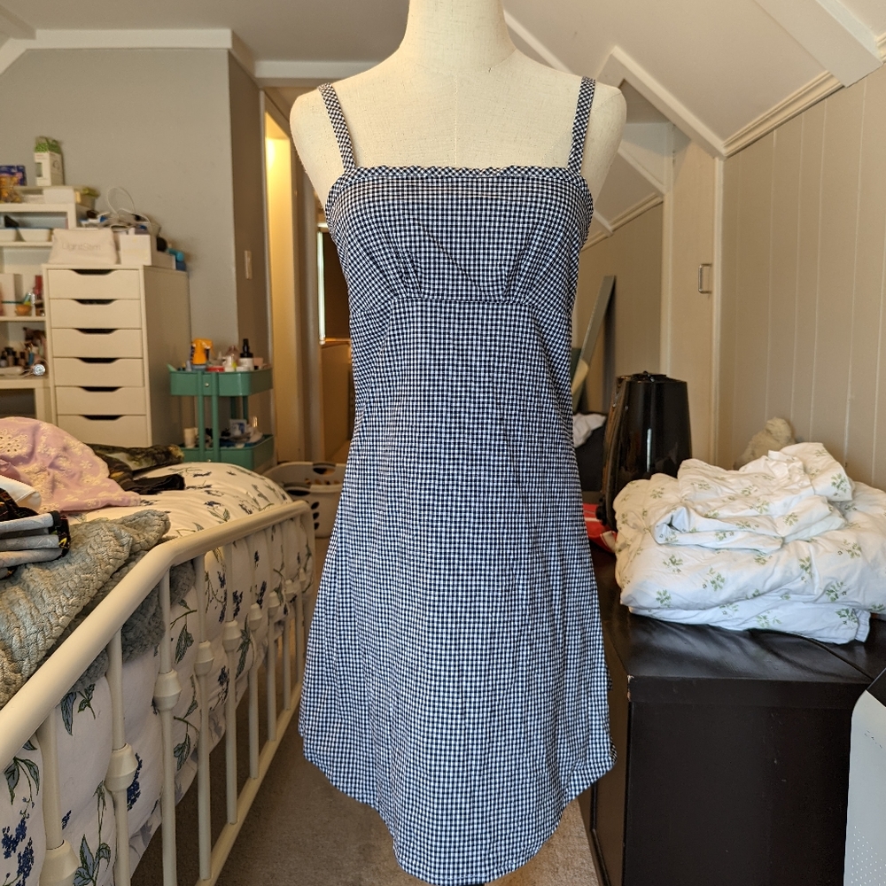 Noctex Celine Dress Gingham Size XS